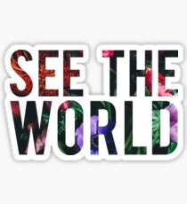 See The World Sticker