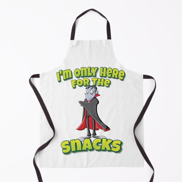 Item preview, I'm Only Here For The Snacks Vampire Cartoon designed and sold by FiveNiches.