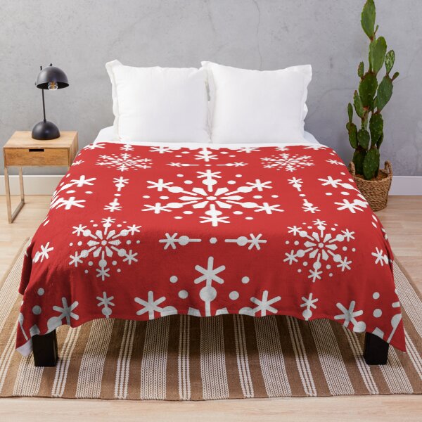 Item preview, Snow Flakes Christmas Pattern designed and sold by HolidayOceans.