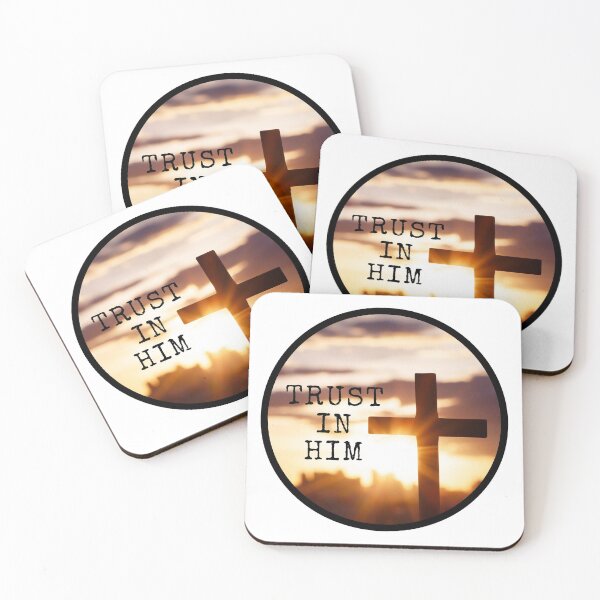 Item preview, Trust in him christian quote designed and sold by road-to-faith.