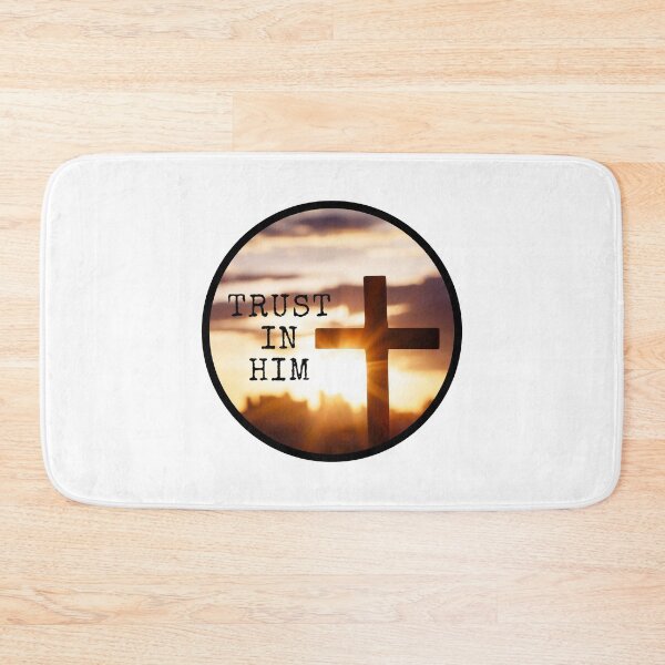 Item preview, Trust in him christian quote designed and sold by road-to-faith.