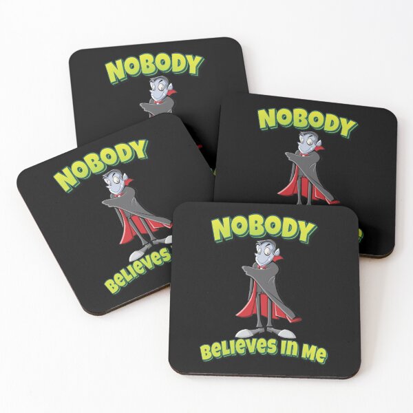 Item preview, Nobody Believes In Me Vampire Cartoon designed and sold by FiveNiches.