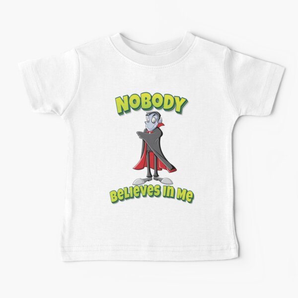 Item preview, Nobody Believes In Me Vampire Cartoon designed and sold by FiveNiches.