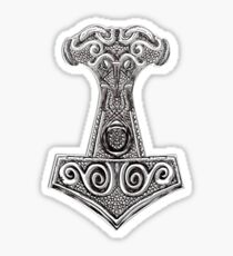Thors Hammer - Mjolnir Viking Norse Mythology Sticker