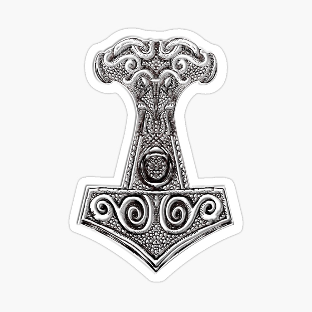 Thor's Hammer Tattoo: Mjölnir and Its Powerful Meaning - Viking Style, thor  god of war ragnarok tattoos - thirstymag.com