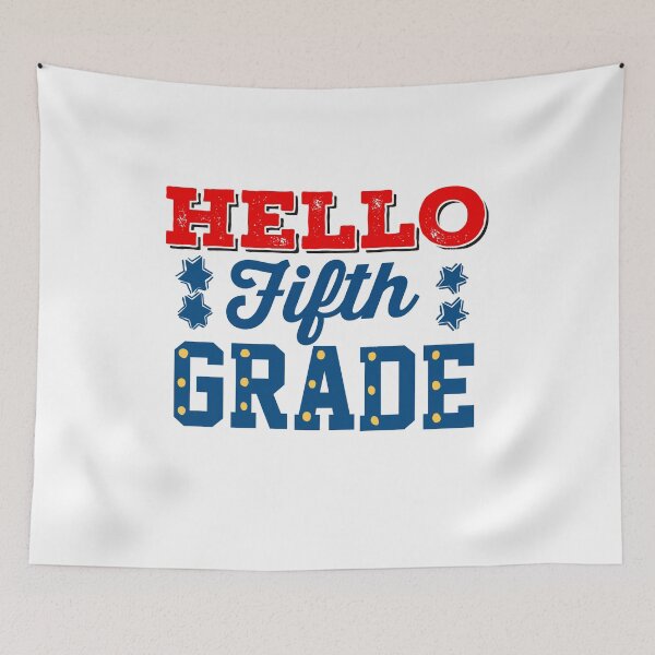 Item preview,  Hello Fifth Grade  designed and sold by papaipapai198.
