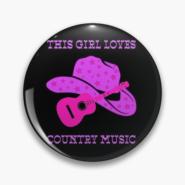 Item preview, This girl loves country music designed and sold by 1DaisyChainLane.