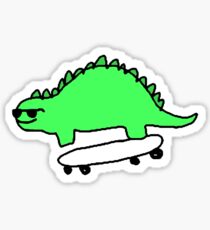 stego skater Sticker