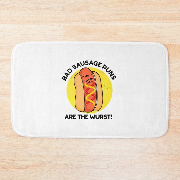 Item preview, Bad Sausage Puns Are The Wurst Funny Food Puns  designed and sold by punnybone.