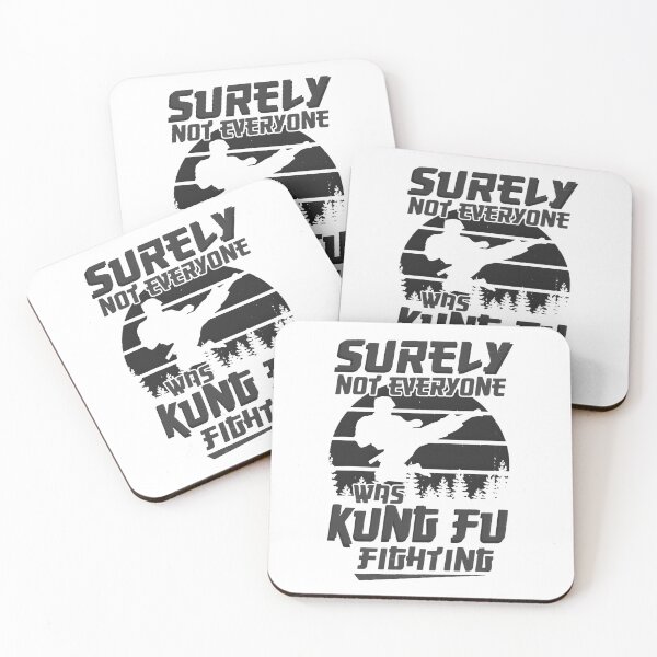 Item preview, Kung Fu Fighting Surely Not Everyone designed and sold by PulsingDork.
