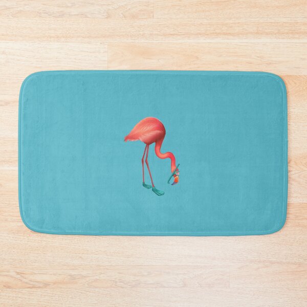 Item preview, Scuba Flamingo  designed and sold by ArtbyLaurenL.