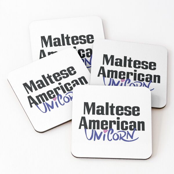Item preview, Maltese American Unicorn designed and sold by FiveNiches.