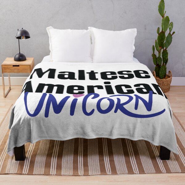 Item preview, Maltese American Unicorn designed and sold by FiveNiches.