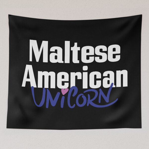Item preview, Maltese American Unicorn designed and sold by FiveNiches.