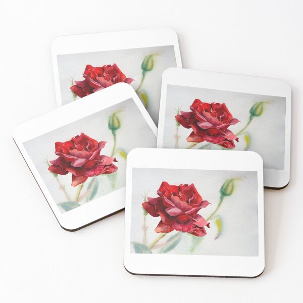 Item preview, Red Rose Painting  designed and sold by TracyTout.