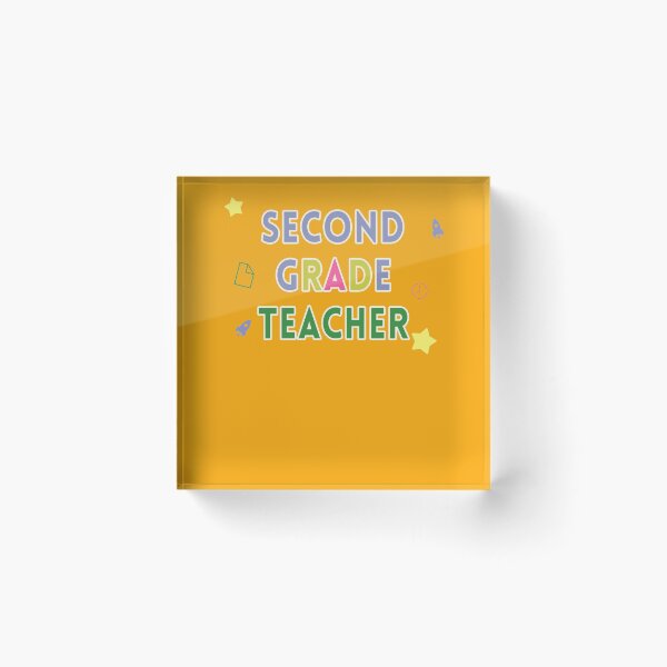 Item preview, Second Grade Teacher designed and sold by FridPix.