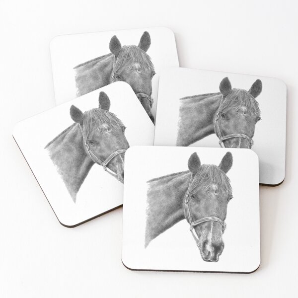 Item preview, Hinley the Thoroughbred Version 2 (White Background) designed and sold by Ro Windust.
