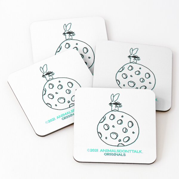 Item preview, Mr Moustache Rabbit Originals designed and sold by ANIMALSDONTTALK.