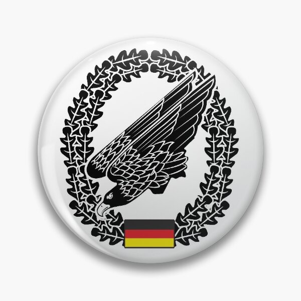 Item preview, Paratrooper Bundeswehr beret badge black designed and sold by Justode.