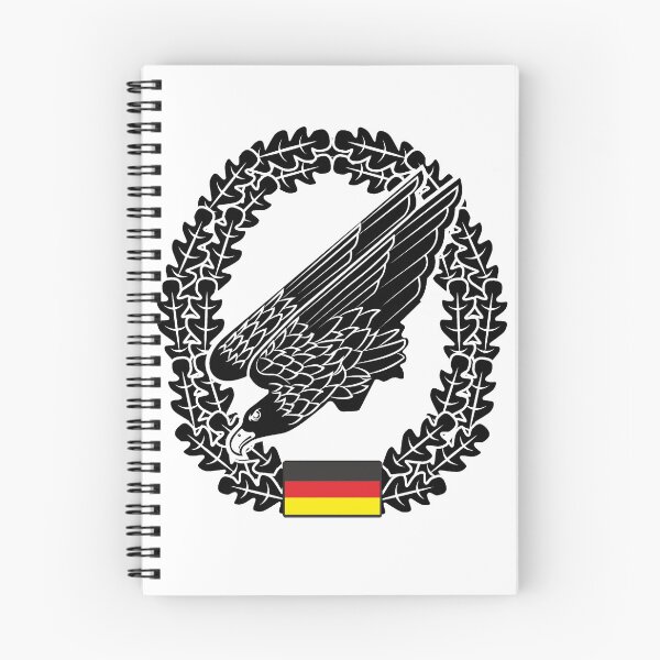 Item preview, Paratrooper Bundeswehr beret badge black designed and sold by Justode.