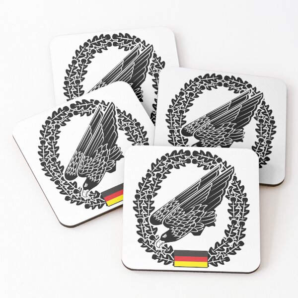Item preview, Paratrooper Bundeswehr beret badge black designed and sold by Justode.