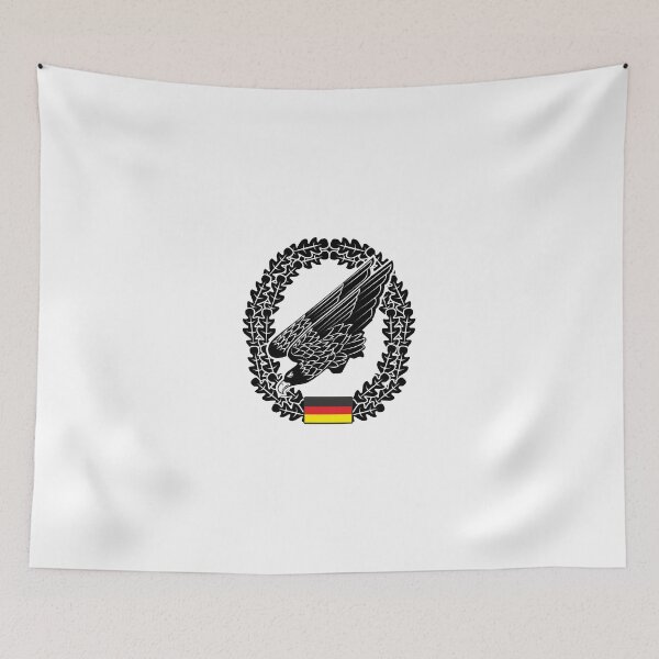 Item preview, Paratrooper Bundeswehr beret badge black designed and sold by Justode.