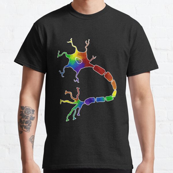 Rainbow Neuron Classic T-Shirt