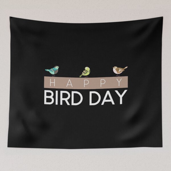 Item preview, Happy Bird Day - Birdwatching - Funny Bird- Gift For Bird Watcher - Bird Nerd GIFT - Birding Gift, Design  designed and sold by BeckyChavez1.