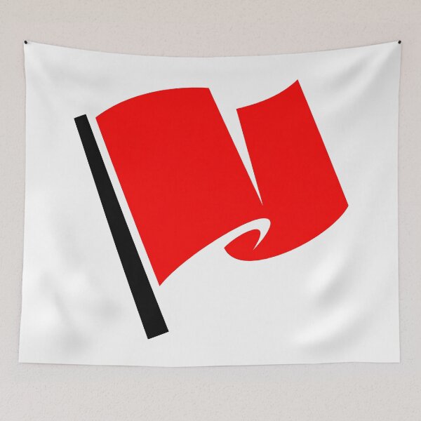 Artikelvorschau, Rote Flagge entworfen und verkauft von Good-Looking Corpse.