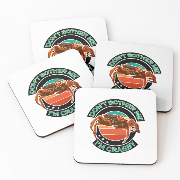 Item preview, Don't Bother Me, I'm Crabby Green designed and sold by ASOE.