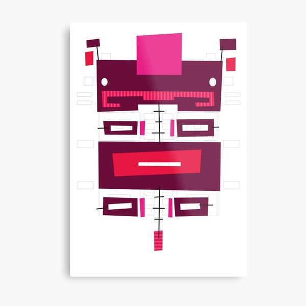 #01 - The Piggy Metal Print