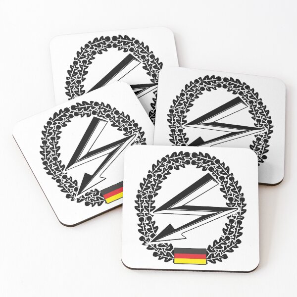 Item preview, Fernmelder Bundeswehr beret badge black designed and sold by Justode.