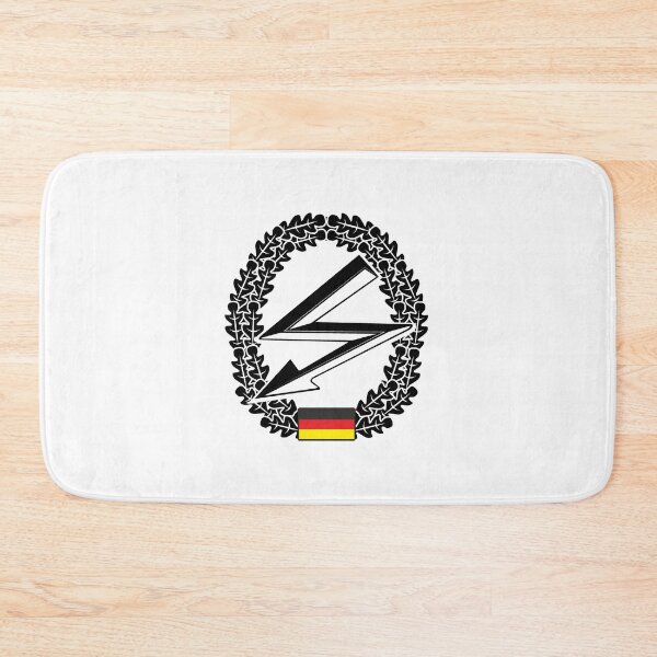 Item preview, Fernmelder Bundeswehr beret badge black designed and sold by Justode.