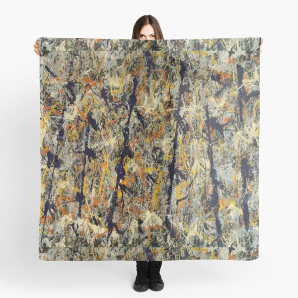 Number 11--- Jackson Pollock Scarf