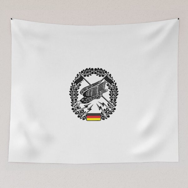 Item preview, Tele scout Bundeswehr beret badge black designed and sold by Justode.