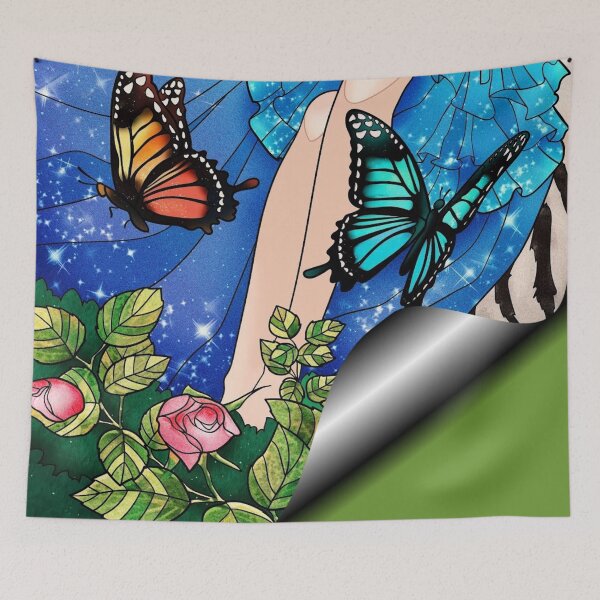 Item preview, Butterflies and Roses designed and sold by Margaret Stevens.