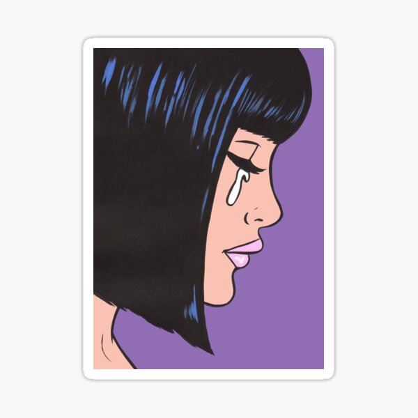 Item preview, Black Bob Crying Comic Girl designed and sold by turddemon.