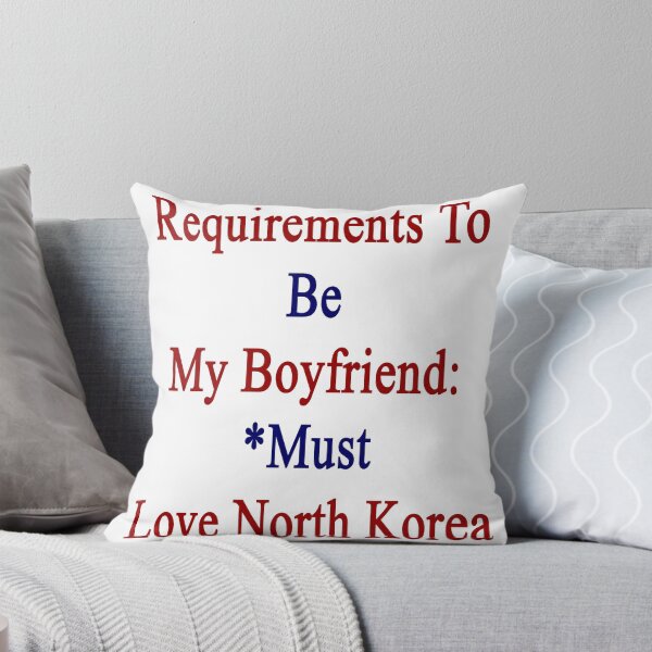 Item preview, Requirements To Be My Boyfriend: *Must Love North Korea  designed and sold by supernova23.