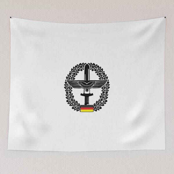 Item preview, Army Aviation Bundeswehr beret badge black designed and sold by Justode.