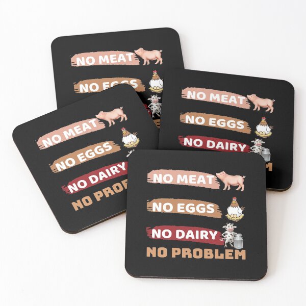 Item preview, No meat no eggs no dairy no problem designed and sold by sssweetness.