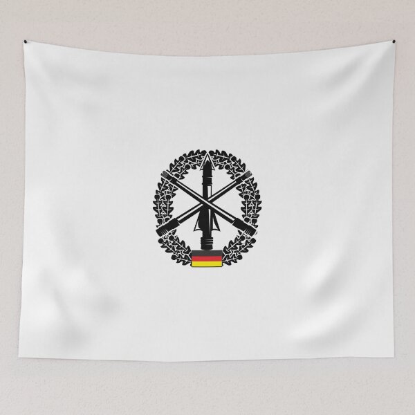 Item preview, Army Air Defense Bundeswehr beret badge black designed and sold by Justode.