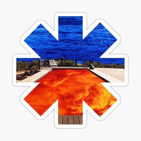 Red Hot Chilli Peppers Sea Sticker