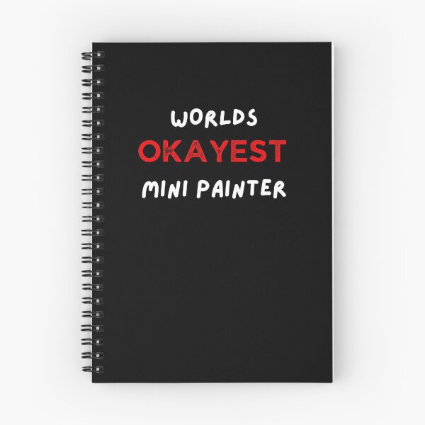 Item preview, World's Okayest Mini Painter Funny Tabletop Gaming  designed and sold by NerdyChibi.