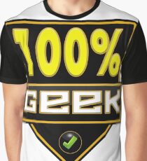 100% Geek Graphic T-Shirt