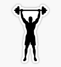 Weightlifter Sticker