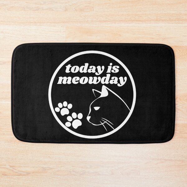Item preview, Today is Meowday (Dark ver.) designed and sold by quirky-artistry.