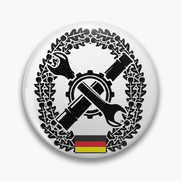 Item preview, Beret badge Bundeswehr repair black designed and sold by Justode.
