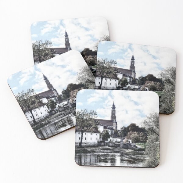 Item preview, Old Danube at the Ducal Castle in Straubing designed and sold by Helsch1957.