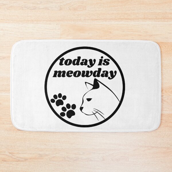 Item preview, Today is Meowday (Light ver.) designed and sold by quirky-artistry.