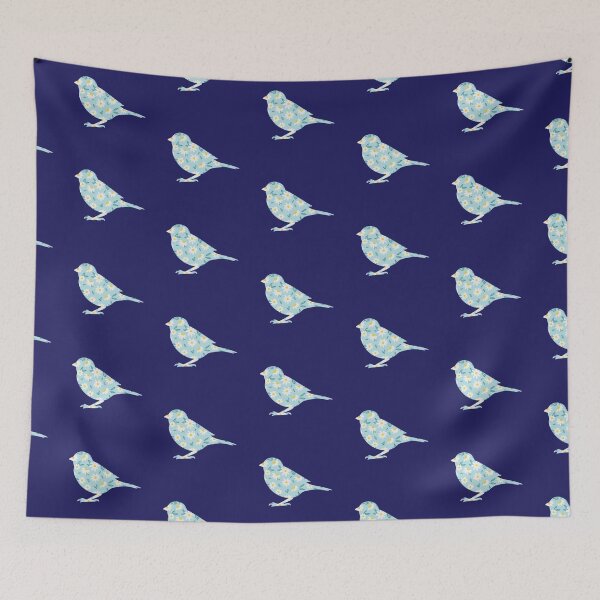 Item preview, Floral and sparrow designed and sold by PF-creations.